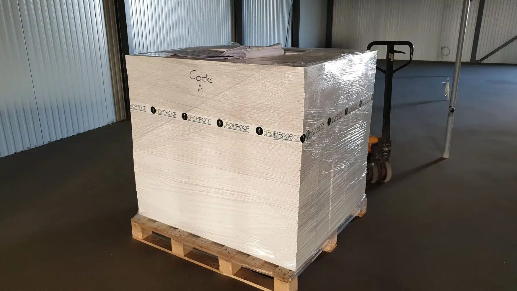 Brandwerende bekleding staalconstructie Genson — projectarchief