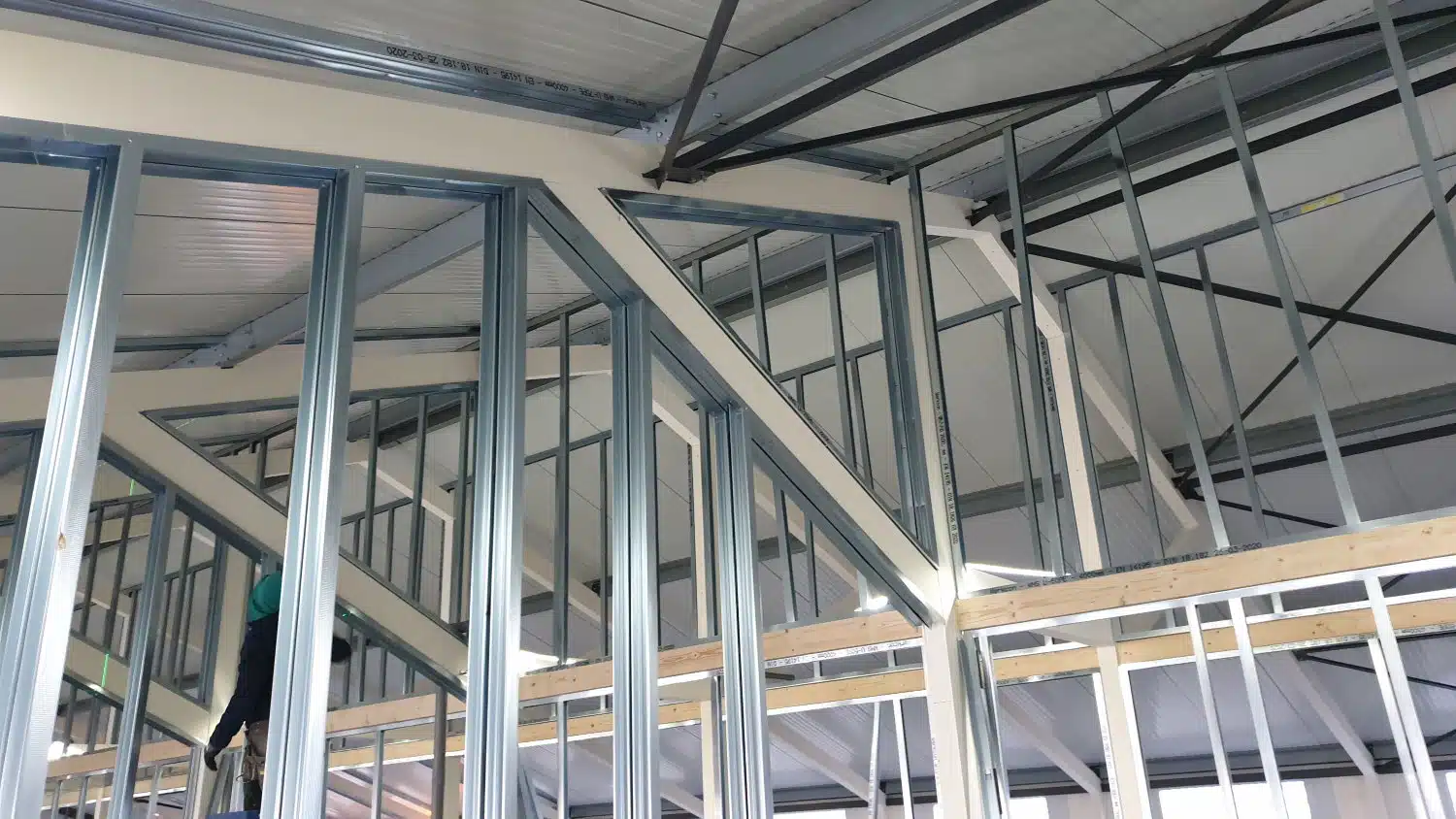 Brandwerende bekleding staalconstructie Genson — projectarchief