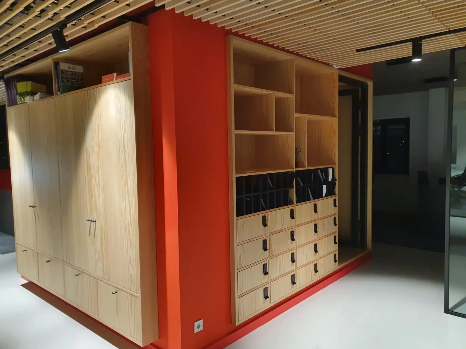Betimmeringen in een project van Wergo Afbouw